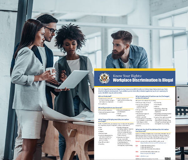 Federal laws prohibiting job discrimination