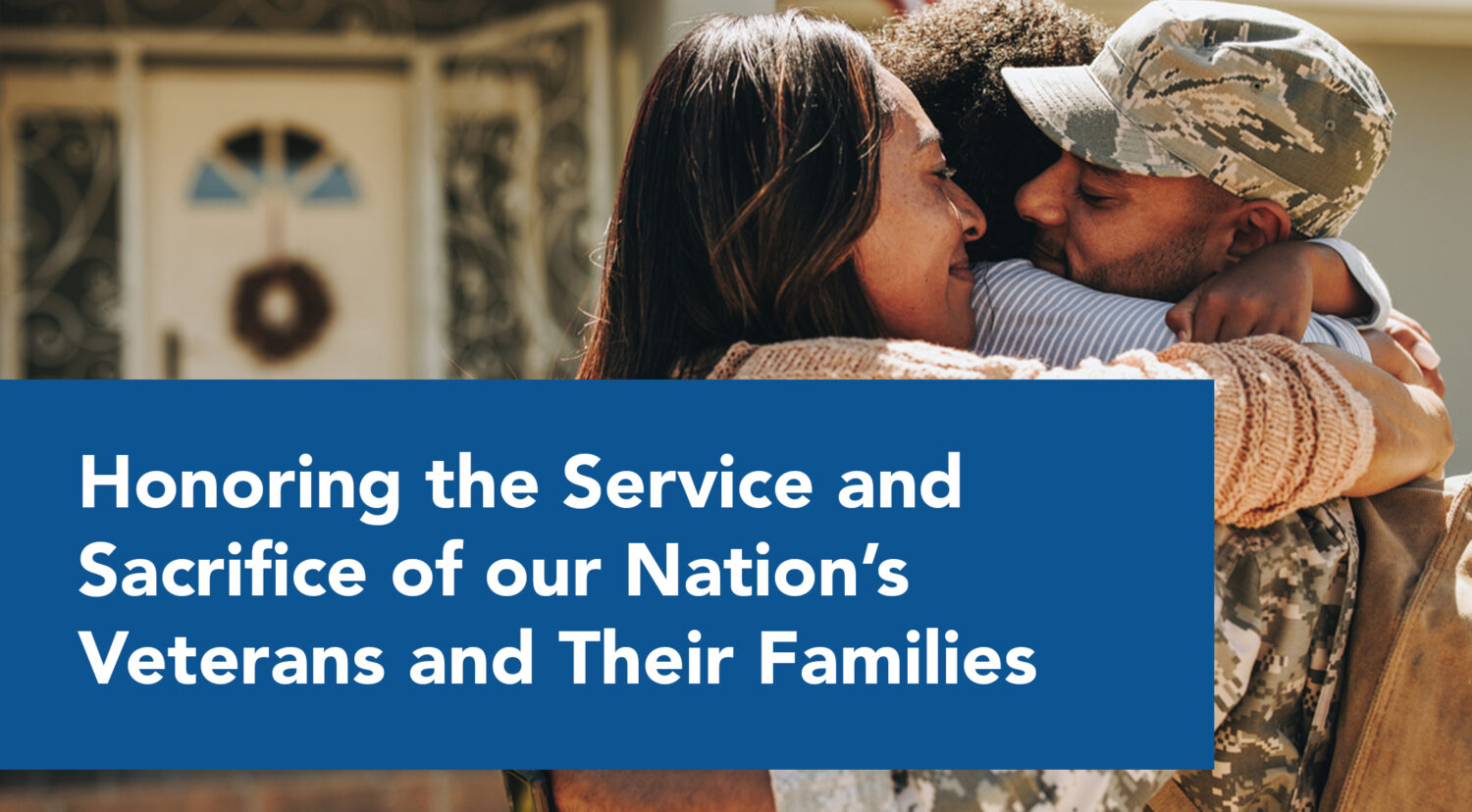 National Veterans and Military Families Month