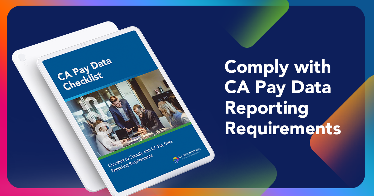 CA Pay Data Checklist
