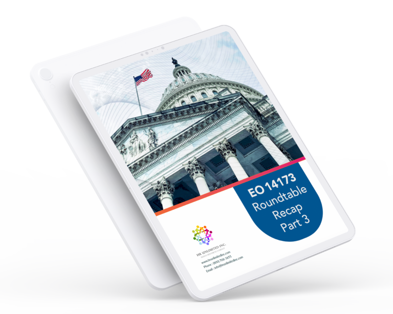 EO 14173 Roundtable Recap on iPad