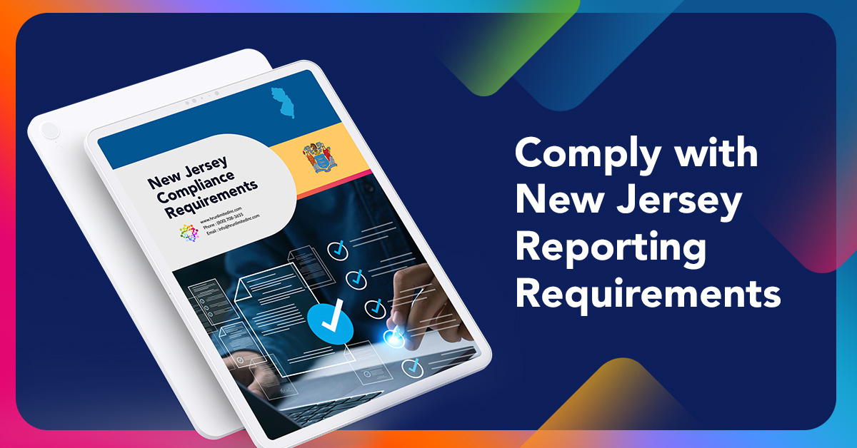 NJ State Reporting Checklist