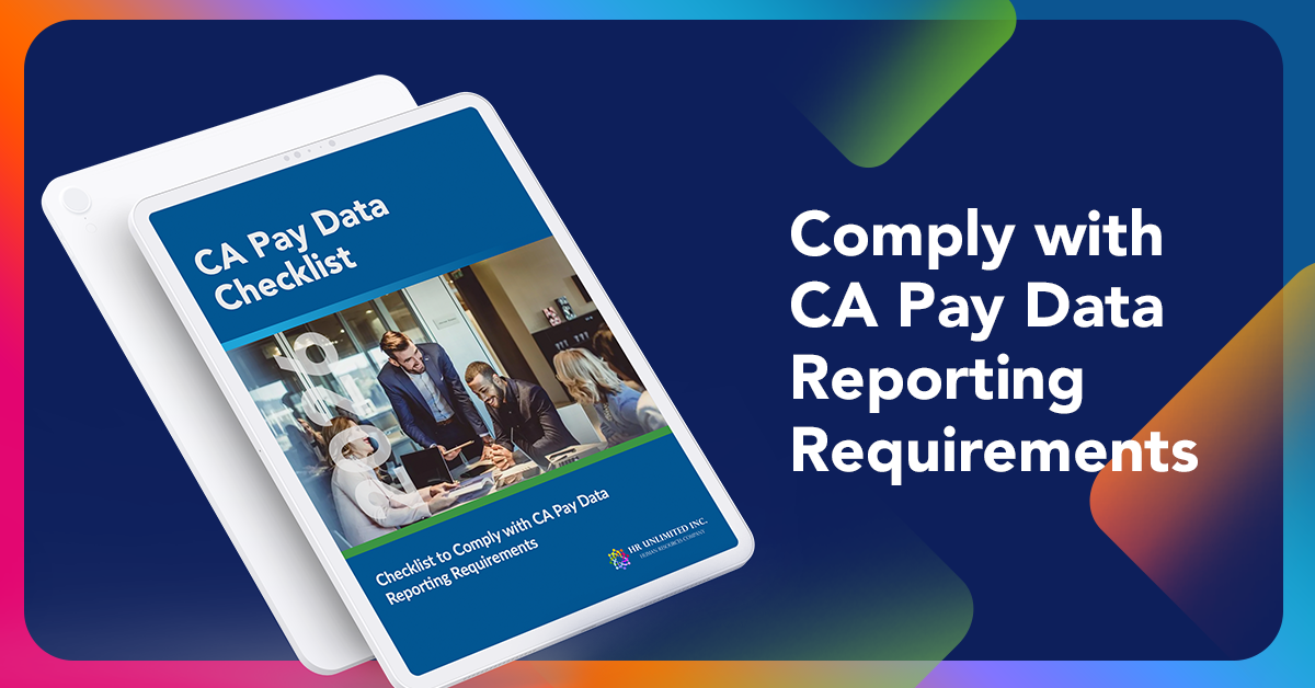 CA Pay Data Checklist