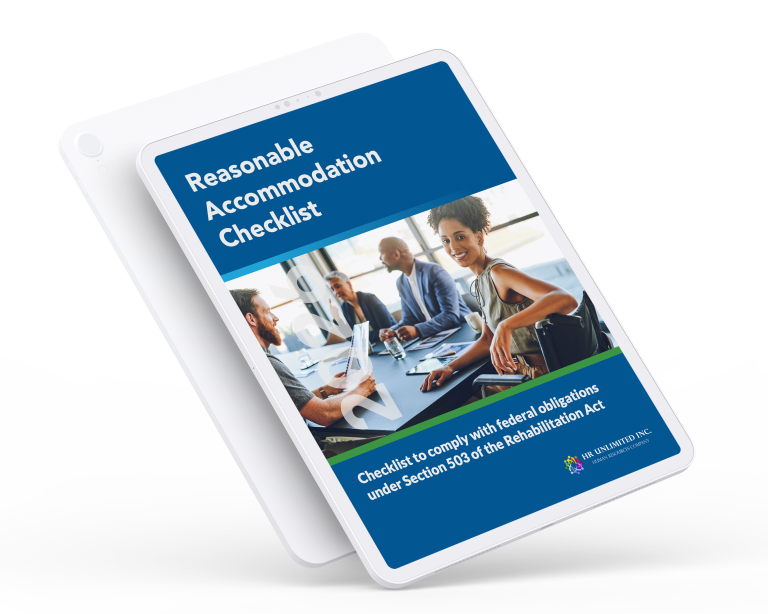 Reasonable Accommodation Checklist