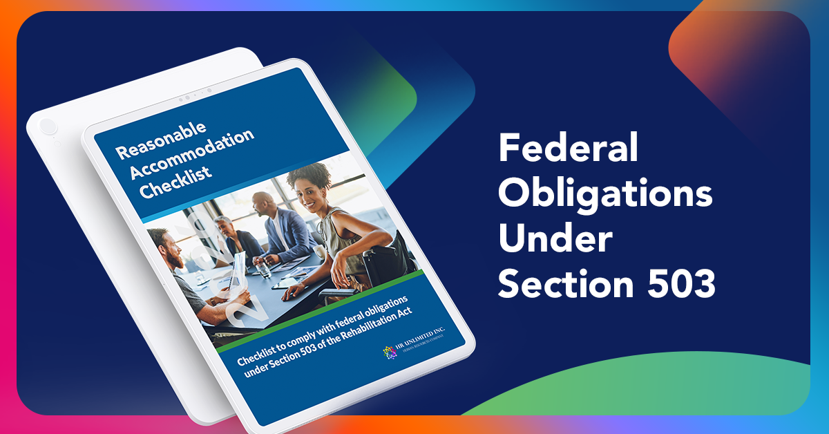 Reasonable Accommodation Checklist 2026