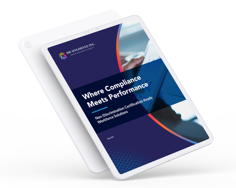 HR Unlimited Inc Compliance Services and Top Ten Reasons Brochure