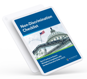 Non-Discrimination Checklist on an iPad